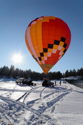 The first balloon model 902TA with a volume of 3000 m3 was produced